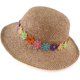 thumbnail image 1 of Baby Girl Straw Hat 3-6 Years Girls Summer Beach Hats with Bowknot Sun Protection Hats for Kids, 1 of 5