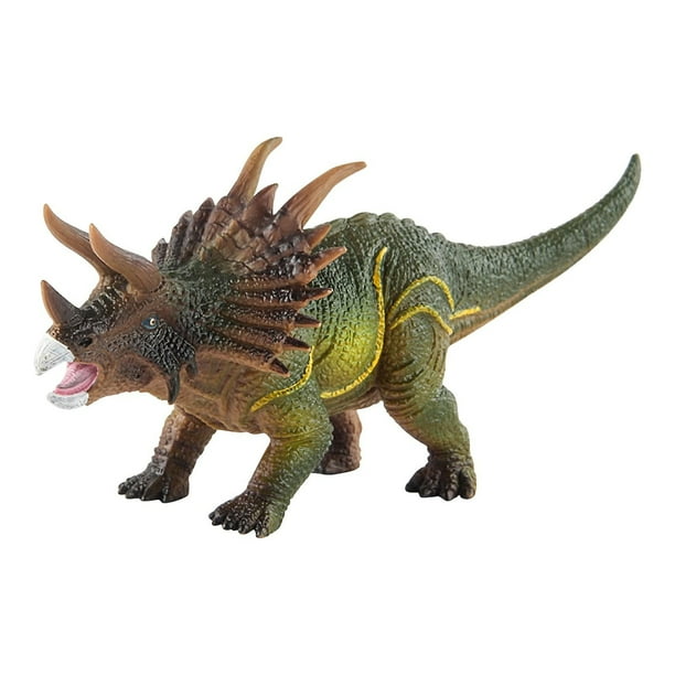 Modelo de dinosaurio HUOGUO de juguete liso pintado a mano para regalo para niño