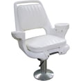 thumbnail image 2 of Springfield Marine 1001408-L Springfield Admiral Fixed Height Chair Package, White, 2 of 2