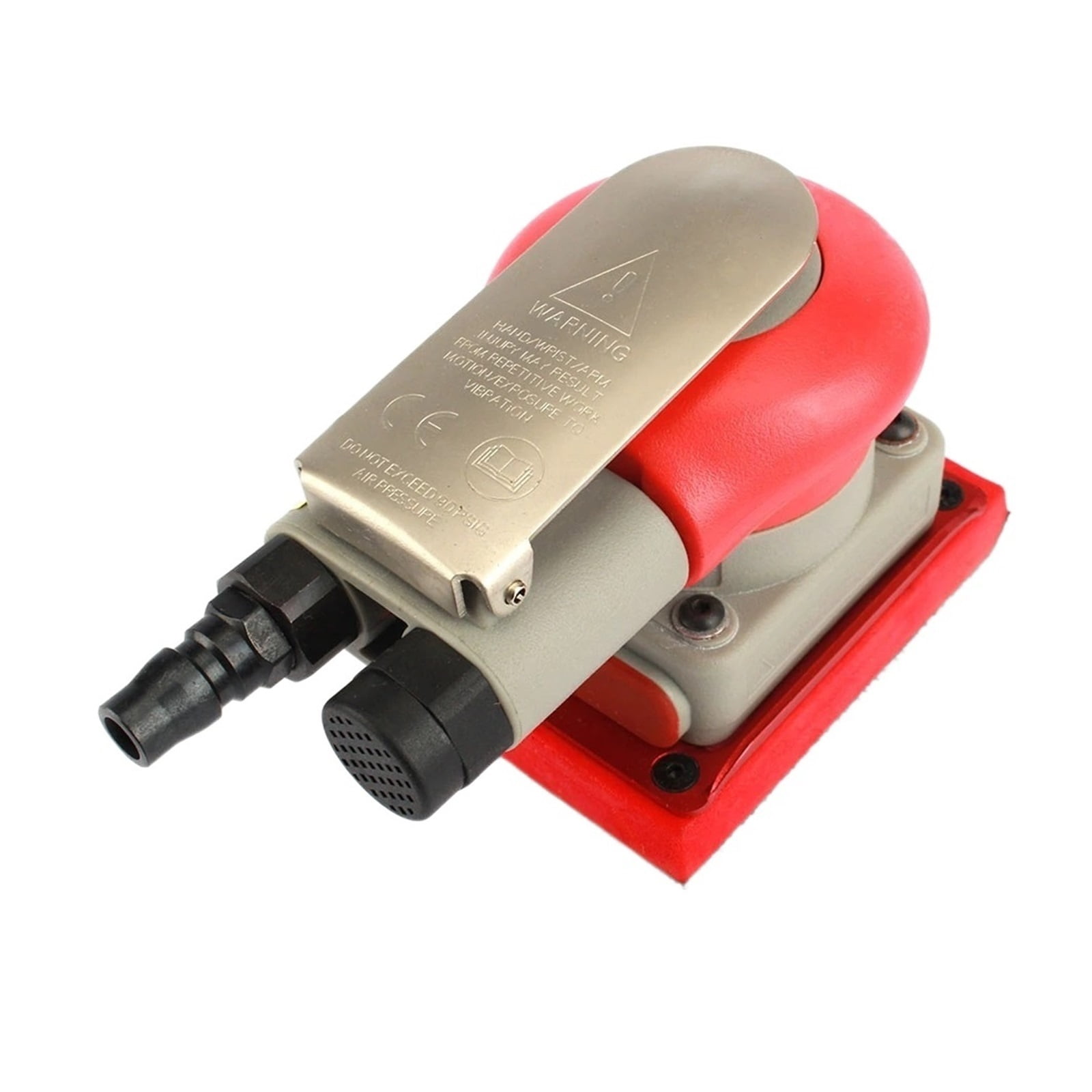Air sander Pneumatic Square Palm Air Sander Handheld Polishing Machine Random Orbital Polisher Machine Grinder Professiona ,Widely Use