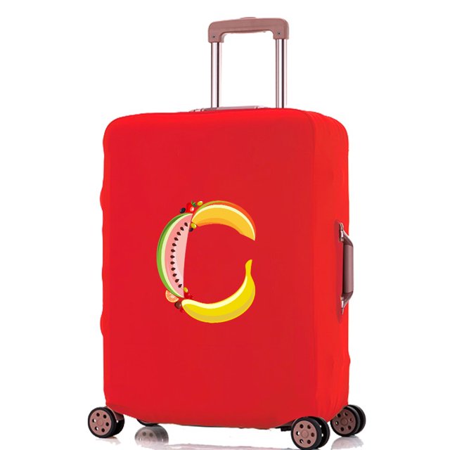 Travel Suitcase Cover Protector Reusable for Washable 18-32inch fruit Printed Pattern Series Travel Accessories 2024 8fruit C M