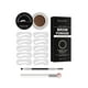 thumbnail image 3 of Conjunto para dar forma a las cejas, crema para cejas, maquillaje de ojos, maquillaje reutilizable para mujeres y hombres, resistente al agua, secado Chocolate Yinane Modelado de cejas, 3 of 8