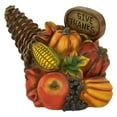thumbnail image 6 of Northlight Bountiful Give Thanks Fall Harvest Cornucopia Decoration - 8.5", 6 of 6