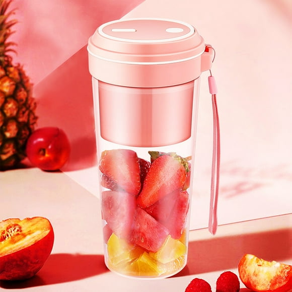 EGNMCR Mixeur Portable, Mini Mixeur pour Smoothies, Jus et Shakes, Mixeur Portable avec Moteur Puissant, Adapté pour Maison, Voyage, Bureau, Extérieur, Idées Cadeaux pour la Fête des Mères