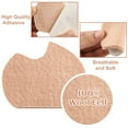 thumbnail image 5 of 24 almohadillas para los pies para bailarinas, almohadillas para sesamoiditis para los pies, almohadillas para el antepié de fieltro para el dolor, almohadillas para los pies (Beige), 5 of 5