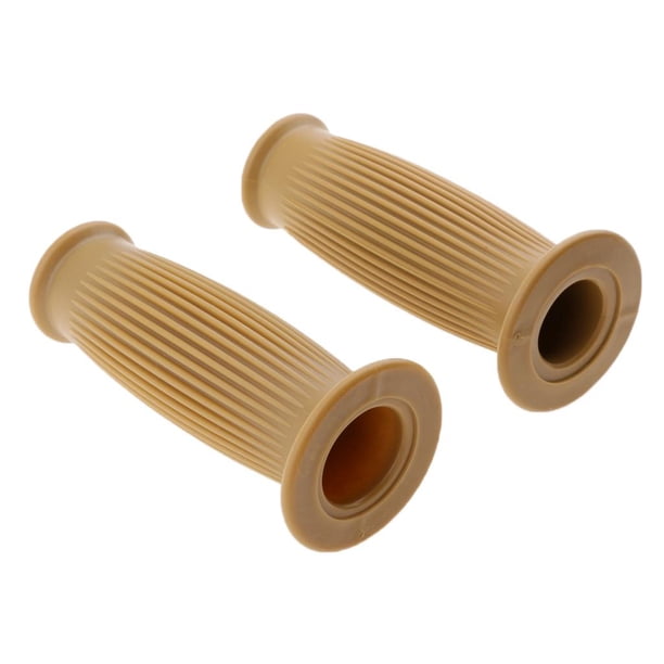 Puños para manillar de motocicleta y bicicleta, 25/28 mm Amarillo