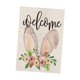 thumbnail image 1 of Happy Easter Garden Flags Banner Suministros de decoración Lino 11.81 pulgadas x 17.72 pulgadas Banner de bienvenida Conejo para Casa A DYNWAVEMX Bandera colgante al aire libre, 1 of 8