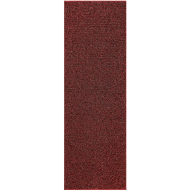 Furnish My Place Loop Floor Rug - 4 ft, x 44 ft., Burgundy, Customized Area Rug for Patio, Garden, Hallway, Living Room