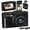 Black-64MP, variant on Saneen 5K Digital Camera 80MP Dual Screen Autofocus Vlogging Camera 18X Zoom 2.8'' Camera for Photography With 32GB Card for Teens Adults