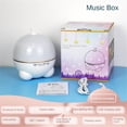 thumbnail image 2 of Music Projector Night Light With BT Speaker Chargeable Universe Starry Sky Rotate LED Lamp Colorful Flashing Star Kids Baby Gift, 2 of 8