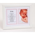 thumbnail image 1 of 8x10 Baby Photo First Name Meaning Framed (Girl), 1 of 1