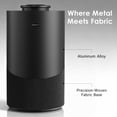 thumbnail image 3 of Aofmee Waterless Diffuser for Essential Oil, Car Diffsuer, 2000mAh Battery Operated Scent Air Machine, with 3 Timer & 3 Mist Levels for Home, Car, Office - Black, 3 of 11