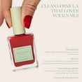 thumbnail image 3 of NATURABLOOM Breathable Nail Polish (Poppy Red), 3 of 8