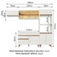 thumbnail image 3 of Cocina Integral Completa Modular Madesa Reims 260cm MM, 3 of 5