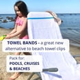 thumbnail image 2 of Sillas Towel Bands Towel Crabber Beach, piscina y crucero (paquete de 6), 2 of 6