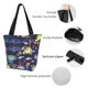 thumbnail image 4 of Disketp Sea Inhabitans and Herb for Women’s Casual Shoulder Tote Bag Cross-body Handbags for Shopping, Travel and Daily Use, 4 of 6