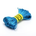 thumbnail image 4 of 20m 2.5mm Mix Color Nylon  Black Rattail Satin Chinese Knotting Silk Macrame Cord Beading Braided Shamballa String Thread HK198, 4 of 9