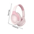 thumbnail image 3 of Back to School Supplies Sale Bluetooth Headphones Wireless Earbuds Over Ear Bluetooth Wireless Headphones Intelligent Noise Reduction HiFi Stereo Foldable Lightweight Headset With Deep Bass Clearance, 3 of 8