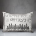 thumbnail image 3 of Creative Products North Pole Christmas Tree 14x20 Spun Poly Pillow, 3 of 3