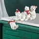 thumbnail image 3 of navideñas de resina en miniatura, adornos de , manualidades de decoración de interior, de Navidad para decoración para hogar Yotijar Figuras en miniatura, 3 of 6