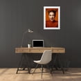 thumbnail image 3 of Niksefat Zendehdel, Akram 13x18 White Modern Wood Framed Museum Art Print Titled - Winky, 3 of 4