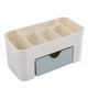 thumbnail image 1 of Organizador Maquillaje Escritorio Caja Almacenamiento Con Plástico Cajón para Tocador () Azul, 1 of 5