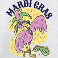 thumbnail image 3 of CafePress - Mardi Gras Flamingo Sweatshirt - Crew Neck Sweatshirt, 3 of 4