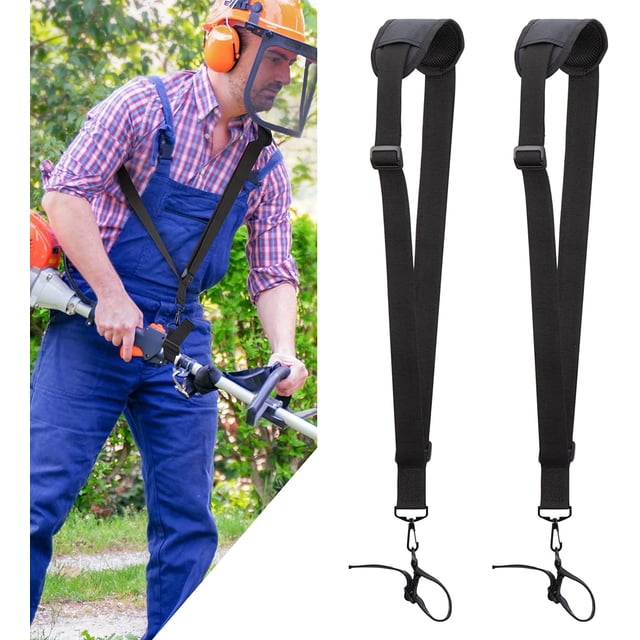 Arnés para desbrozadora NQ 2 correas de hombro ajustables de nailon para jardinería