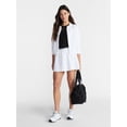thumbnail image 4 of Avia Women's and Women's Plus Zip Front Pique Knit Jacket, Sizes XS-4X, 4 of 7