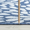 thumbnail image 3 of 5x8 Water Resistant, Indoor Outdoor Rugs for Patios, Front Door Entry, Entryway, Deck, Porch, Balcony | Outside Area Rug for Patio | Blue, Floral | Size: 5'3'' x 7'3'', 3 of 7