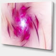thumbnail image 2 of Purple Fractal Nuclear Reaction - Floral Canvas Art Print, 2 of 4