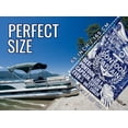 thumbnail image 4 of Pontoon Boat Gifts, Pontoon Boat Blanket for Pontoon Captain, Pontoon Lovers, Pontoon Boat Owners Gifts, Lake Gifts, Pontoon Gifts, 60 x 50 Inches Flannel Throw Blanket, Blue, 4 of 6
