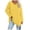 Z01_Yellow, variant on Kaprioy Womens Long Sleeve Swearshirts Crewneck Color Block Oversized Pullover Tops Casual Fall Fashion Clothes Pink, XL