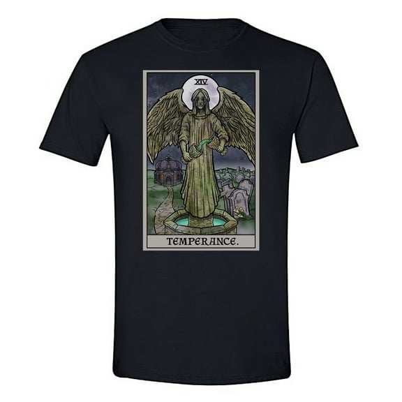 The Ghoulish Garb Temperance Tarot Card Shirt Terror Tarot Edition Small