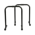 thumbnail image 6 of HolaHatha Dip Station Bar with Adjustable Foot and Non Slip Covers, Black, 6 of 10