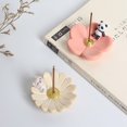 thumbnail image 6 of Handmade Cherry Blossom Incense Stick Holder or Incense Burner Holder, Resin Flower Shaped with Animal Ash Catcher Inscent Tray and Decorative Gift Home Decor, 6 of 9