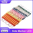 thumbnail image 2 of 10 Piezas 6LED Módulo 12V 24V Camión Lateral Marcador Luz Indicador COB LED Impermeable Coche Motocicleta De, 2 of 4