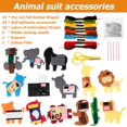 thumbnail image 2 of CNKOO 14pcs Sewing Felt Toy for Fine Motor Skills DIY Sewing Animals Craft Kit Early Educational Animals Sewing Kit Sensory Development Felt Animals Craft Kit for Kids Aged 3-12, 2 of 8