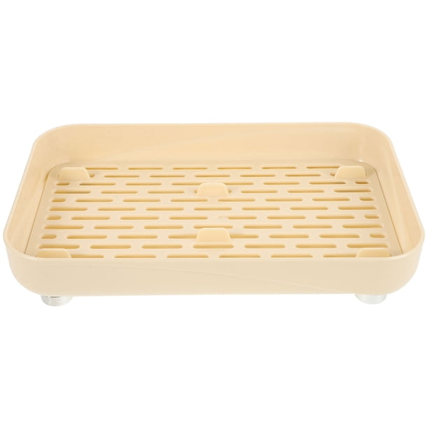 1 escurridor multiusos para platos y frutas (blanco)