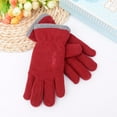 thumbnail image 3 of Dengjunhu 2 Pairs Winter Soft Gloves Driving Warm Mittens Thermal Fleece Gloves for Men and Women Christmas Valentine’s Day Giving, 3 of 8