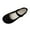 Black, variant on KEGIRLOM Women's Fashion Casual Versatile Mary Vacation Summer Style Fashionable Buckle Flat Shoes Black Size 8.5