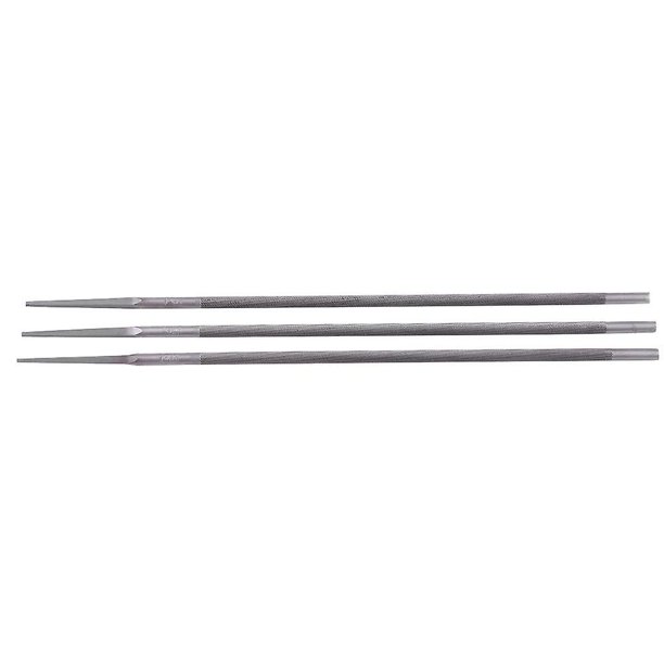 3 uds 4mm afilador redondo motosierra Sierra cadena archivos afilador para carpintería 200mm/7,9 "cojinete acero colmillos afilados alta dureza