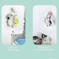 thumbnail image 2 of 3 Pcs 360 Rotating Folding Hook Self-adhesive 180 Degrees Vertical Flip Hook Waterproof Utility Hook Banmo, 2 of 5