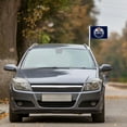 thumbnail image 5 of Drapeau de voiture NHL Edmonton Oilers 11.25″ x 15.5", 5 of 5