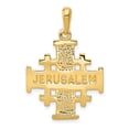 thumbnail image 3 of Auriga 14K Yellow Gold Jerusalem Cross Pendant for Women (L-32 mm,W-22 mm), 3 of 6