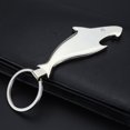 thumbnail image 4 of Abridor de botellas de 4 piezas con llavero de metal, accesorio práctico, abridor de bebidas, herramienta portátil, tiburón JM, 4 of 5