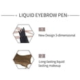 thumbnail image 7 of New 3D Eyebrow Tattoo Fork Pen Pencil Microblading 4Tip Brow Enhancer Waterproof, 7 of 7