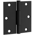thumbnail image 3 of National Hardware Squeak Guard Hinges Square Corner 3-Pack in Satin Nickel, 3 of 7