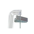 thumbnail image 3 of NAHANCO 14 in. Clear Heavyweight Plastic Skirt and Pant Hangers with Chrome Long Hook, Pack of 100, 3 of 7