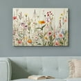 thumbnail image 3 of IDEA4WALL Canvas Wall Art Minimal Pastel Colorful Floral Wildflowers Illustrations Retro Art Botanical Plants Print Rustic Relax/Calm for Living Room, Bedroom, Office - 16"x24", 3 of 5